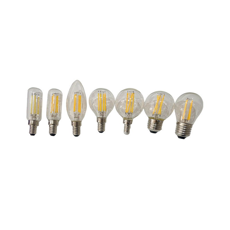 How can the heat dissipation structure of an LED filament bulb maintain high efficiency while preserving its transparent design, ensuring long-term operation without overheating or premature aging?