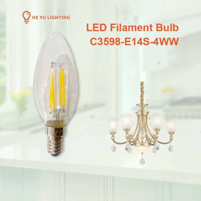 Can an LED filament bulb truly replicate the aesthetic beauty of incandescent bulbs while achieving high energy efficiency and long lifespan?